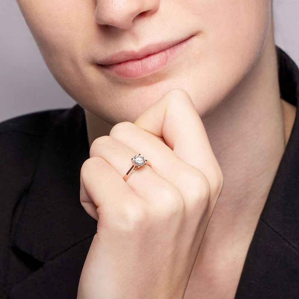 Brogle solitaire ring