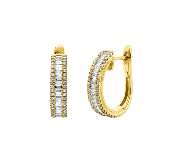 Brogle Classic Diamantcreolen