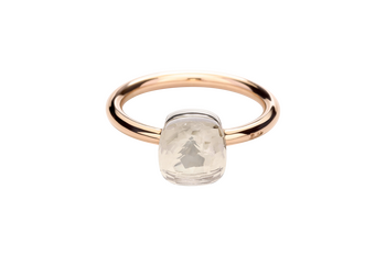 PAB4030 O6000 000TB 020 Pomellato ring nudo petit rose gold 18kt white gold 18kt white topaz aed14dcd7c43df14e