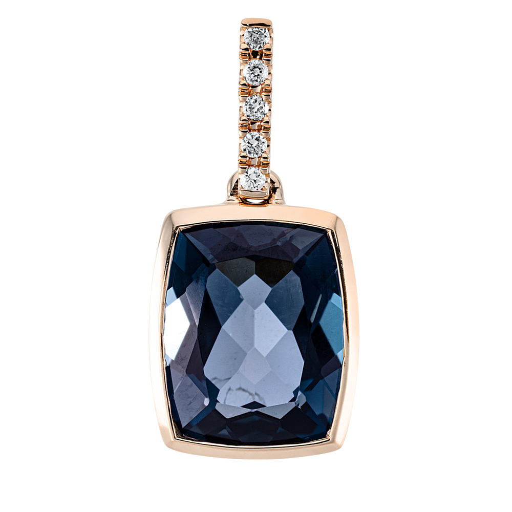 Brogle Classic colored stone pendant