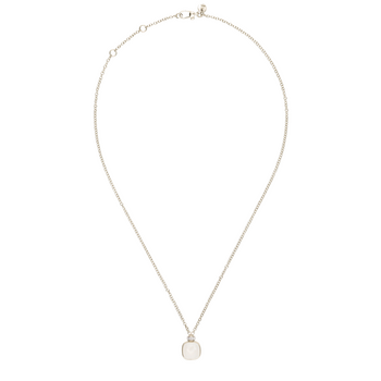 PCC2030 UWWHR B0QLT 030 Pomellato necklace with pendant nudo milky white gold 18kt diamond ad9b737eae851dce2