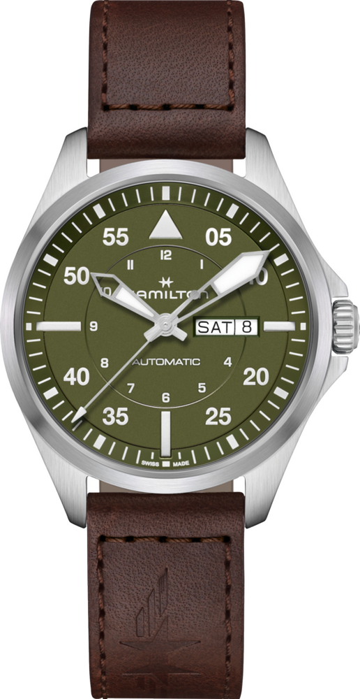 Hamilton Khaki Aviation Pilot Day/Date Auto 42mm