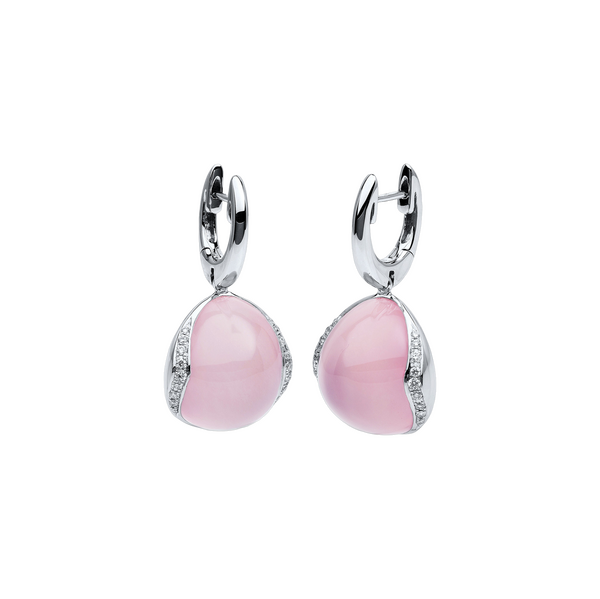 Brogle Classic Rosenquarzohrschmuck Brogle Classic Rosenquarzohrschmuck