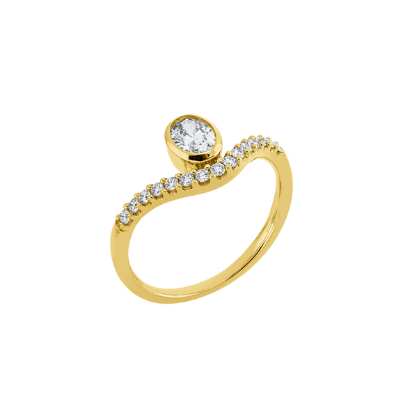 Brogle Classic solitaire ring