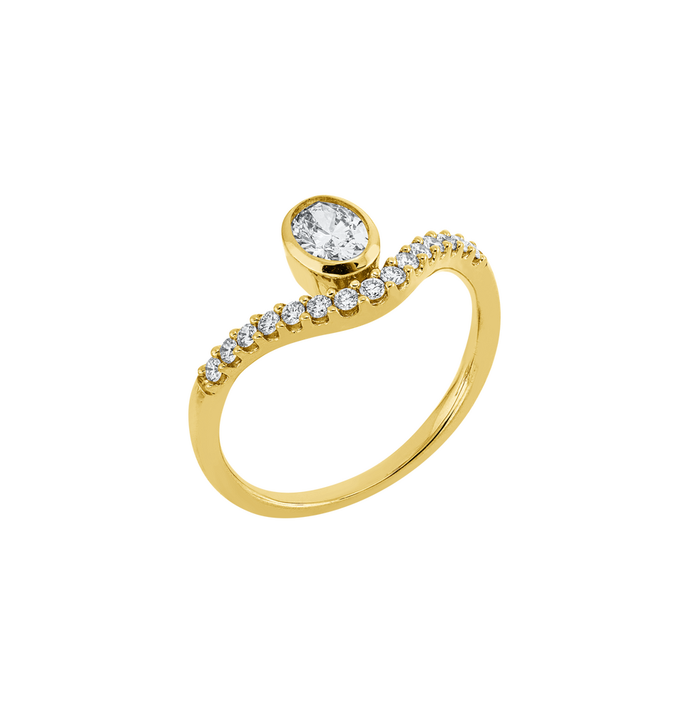Brogle Classic solitaire ring Brogle Classic solitaire ring
