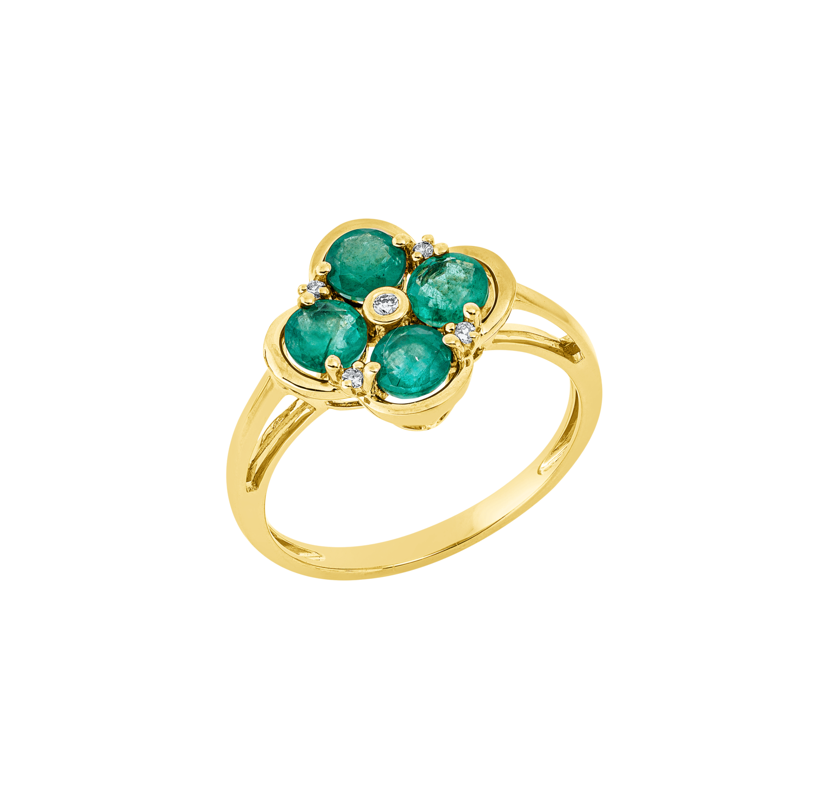 Brogle Classic emerald ring