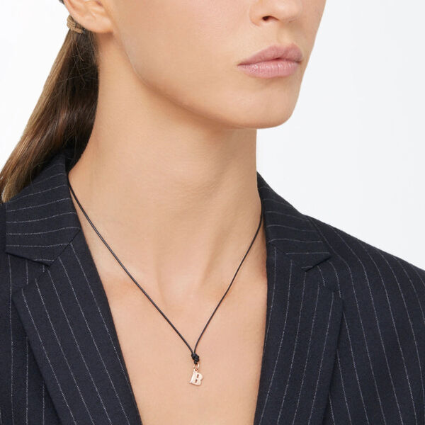 176084 DMB2005 LETBL 0009R 100 Dodo letter b charm 9k rose gold d64b02801a610d4ad