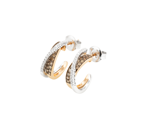 Ponte Vecchio Gioielli Promesse hoop earrings