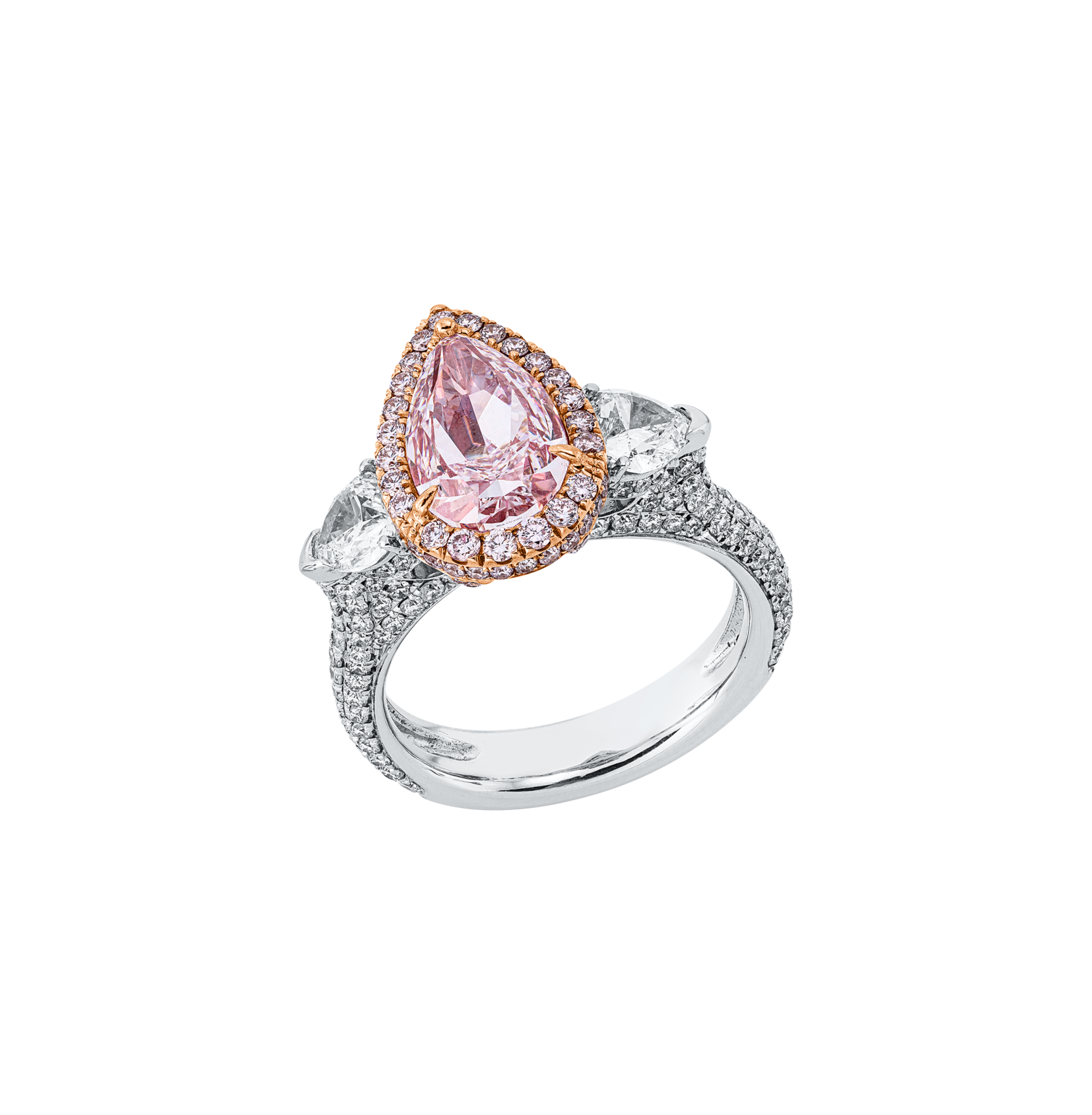 Brogle Selection Bicolor diamond ring