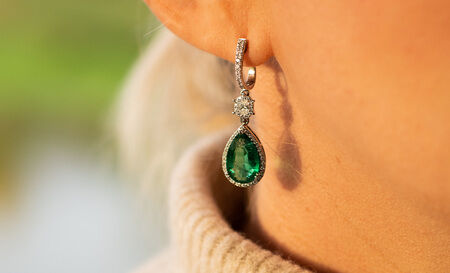 ks brogle farbstein ohrschmuck