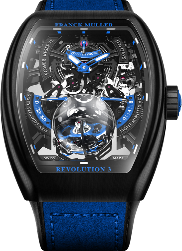 Franck Muller Vanguard Tourbillon Revolution 3 55.9 x 46mm