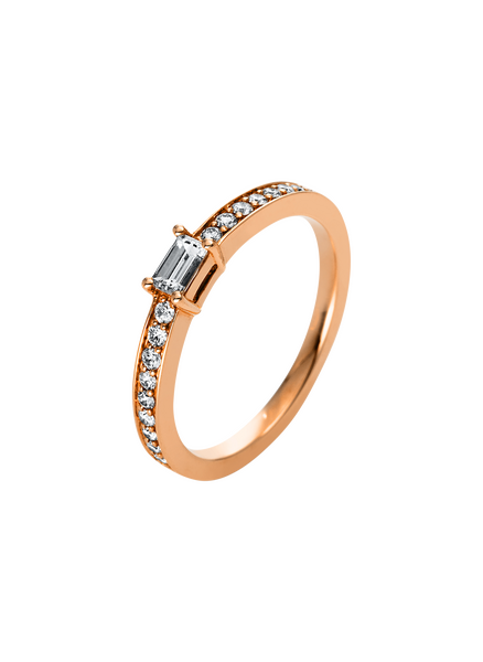 Brogle solitaire ring