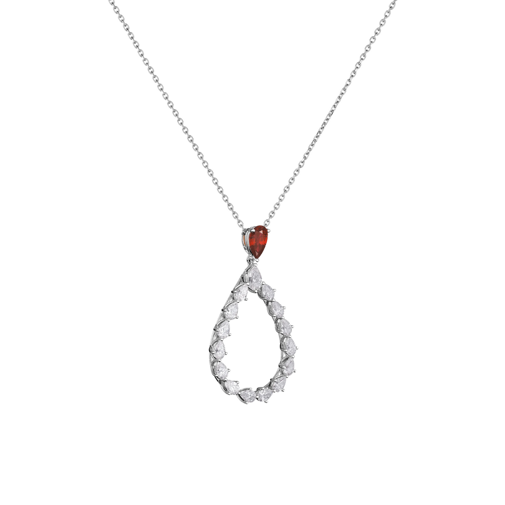 Chopard L'Heure du Diamant Marquise Necklace with Pendant