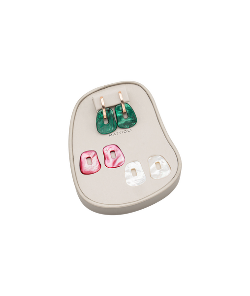 Mattioli Puzzle Ohrringbox, mittelgroß mit 3 Puzzle Paaren Mattioli Puzzle Ohrringbox, mittelgroß mit 3 Puzzle Paaren
