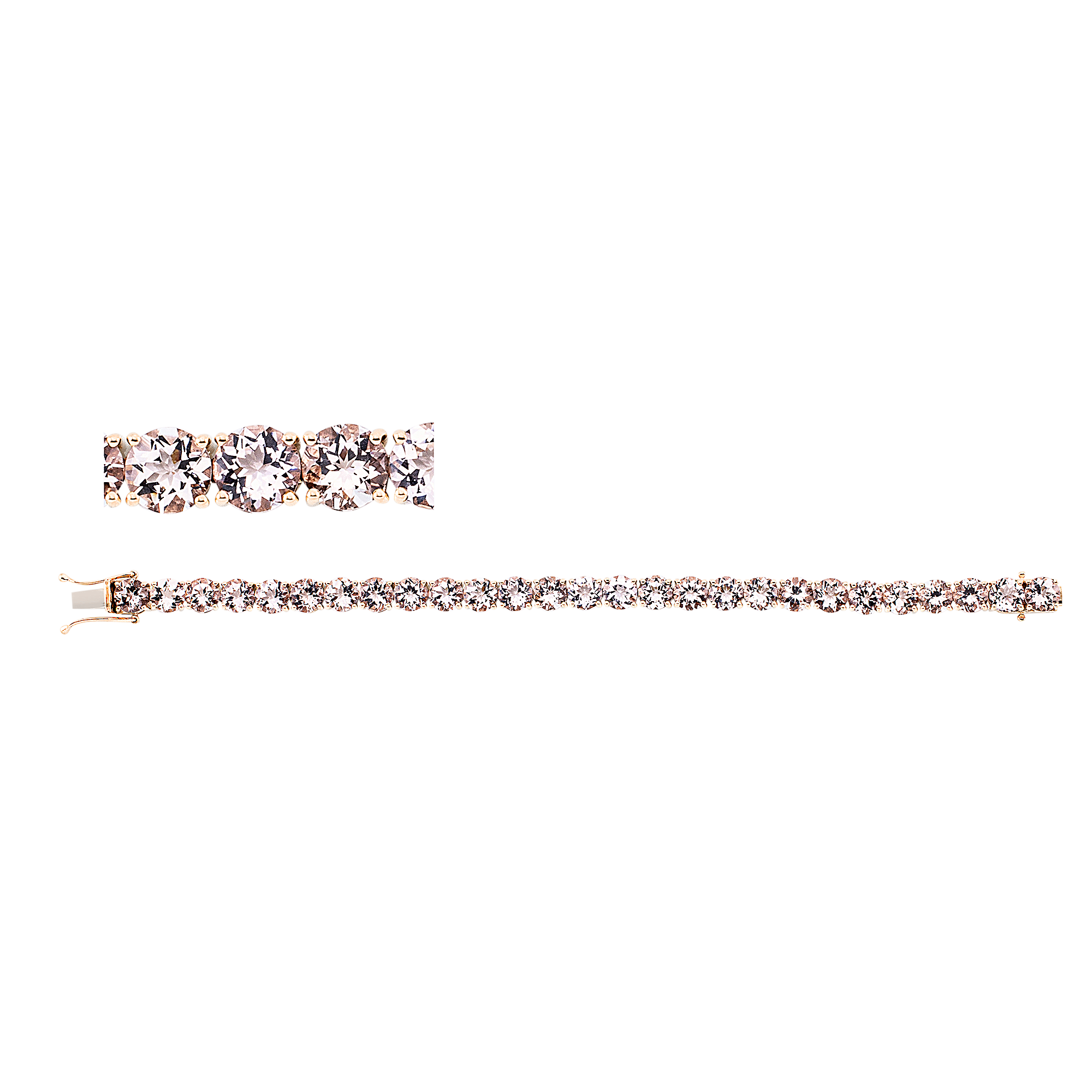 Brogle Selection Morganite bracelet Brogle Selection Morganite bracelet