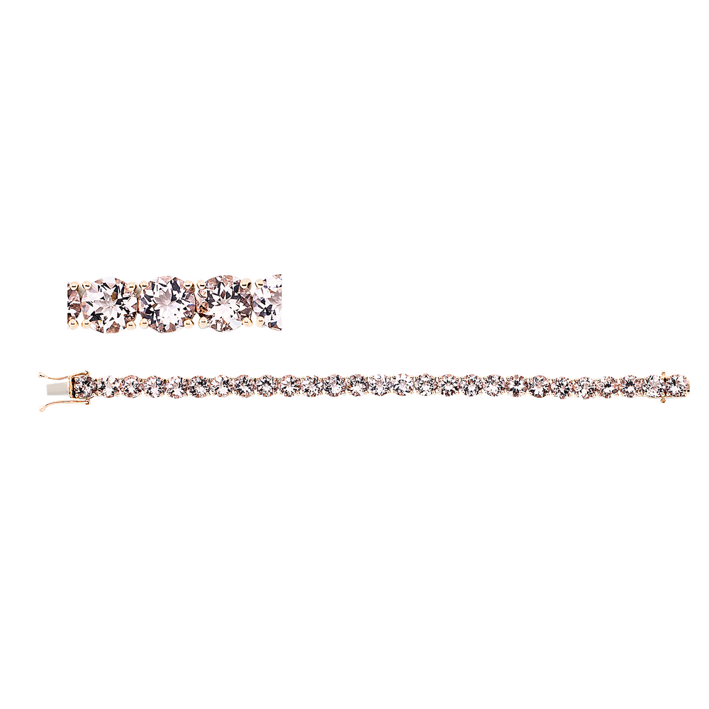 Brogle Selection Morganite bracelet Brogle Selection Morganite bracelet