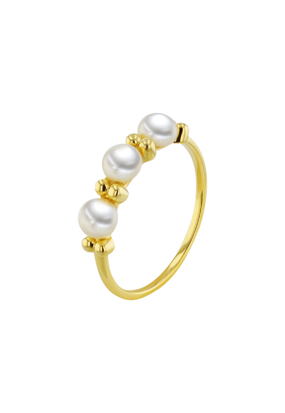 Brogle Classic freshwater pearl ring