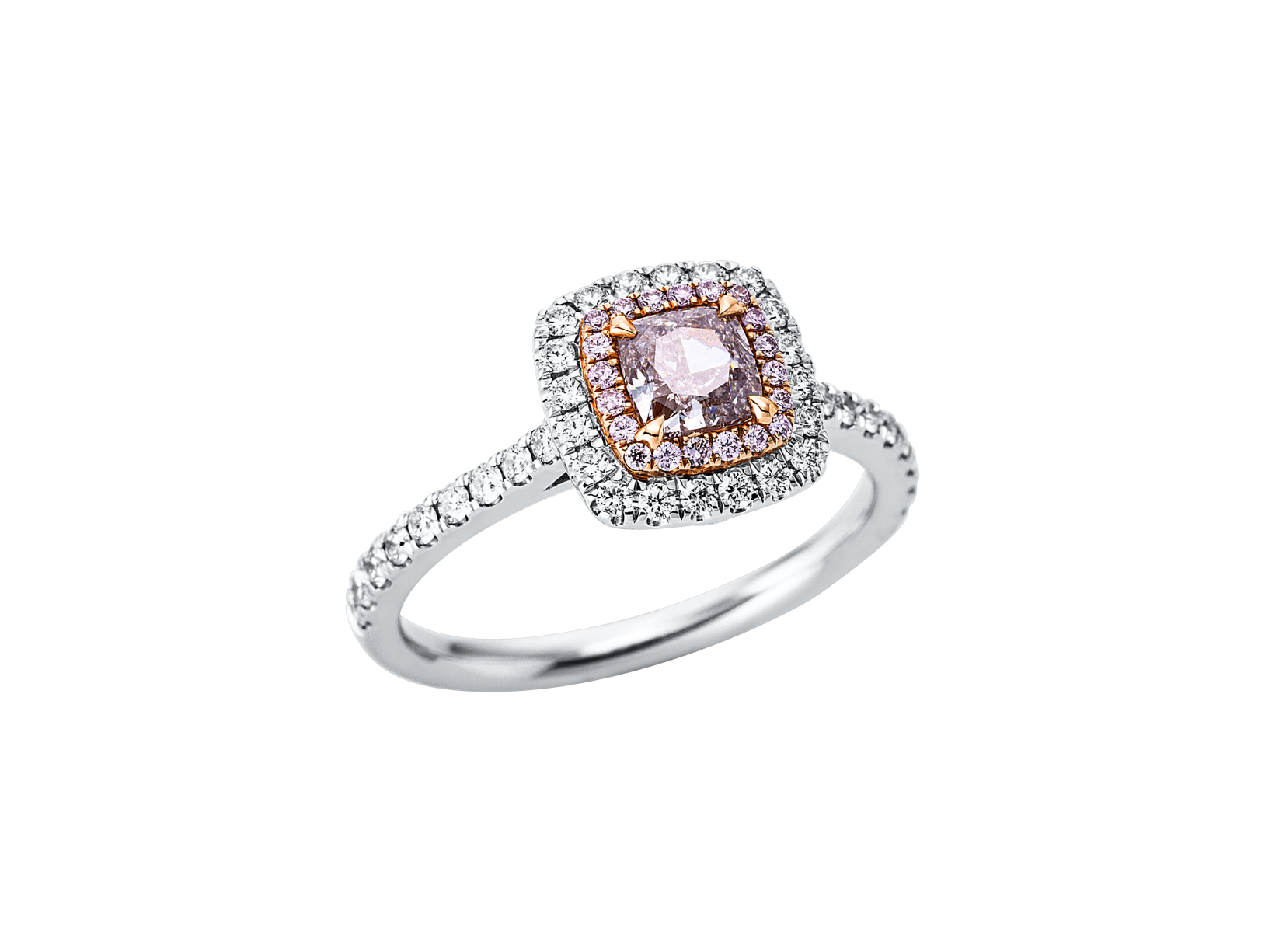 Brogle Selection Bicolor diamond ring