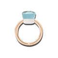 Pomellato Nudo Classic Blue Topaz Ring