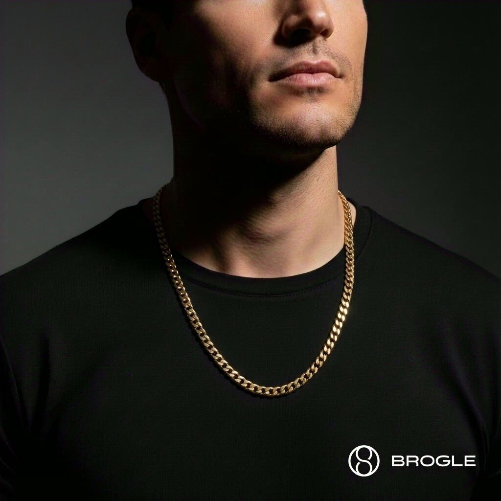 Brogle Classic Panzerkette 4-seitig diamantiert 5mm