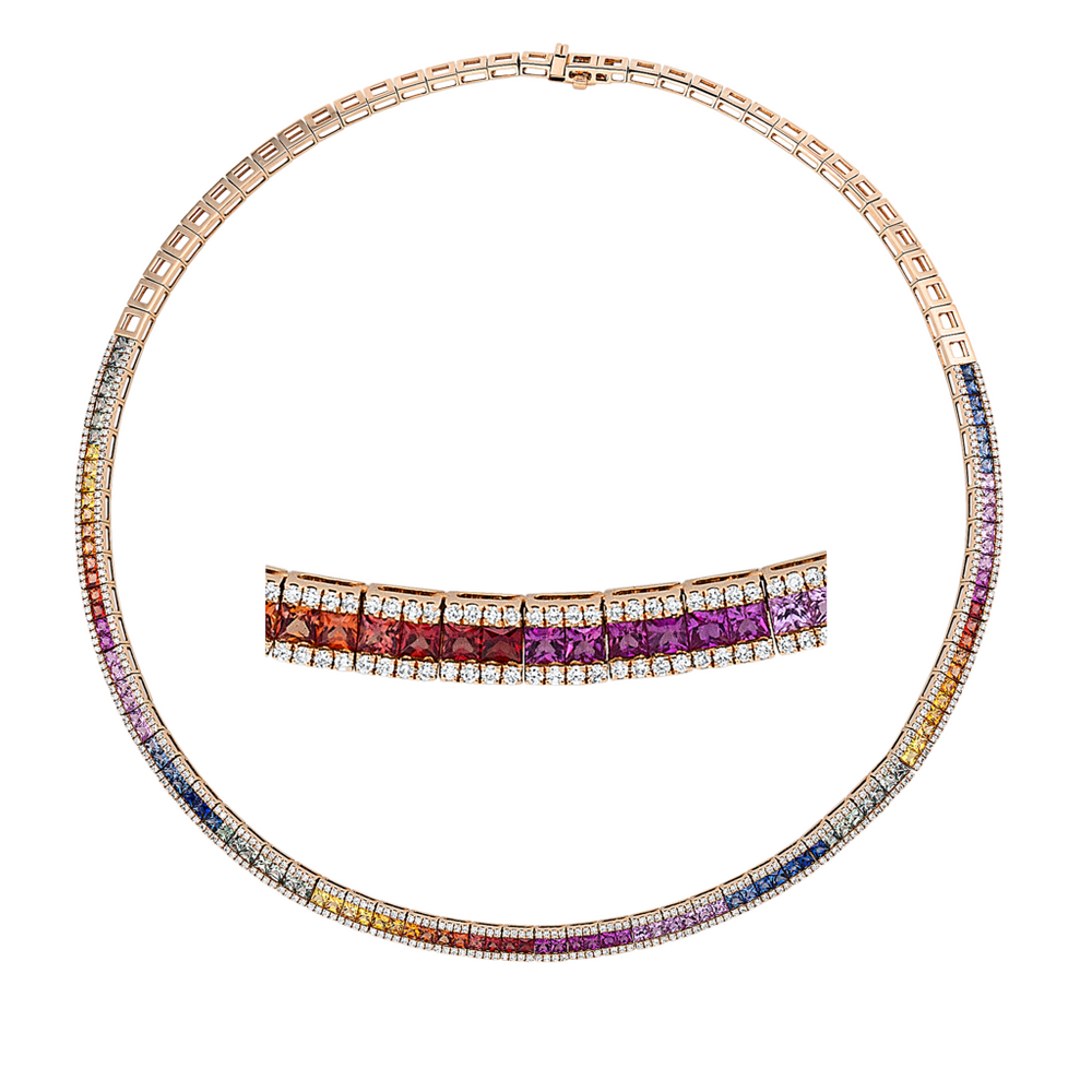 Brogle Selection Saphirkette Rainbow Brogle Selection Saphirkette Rainbow