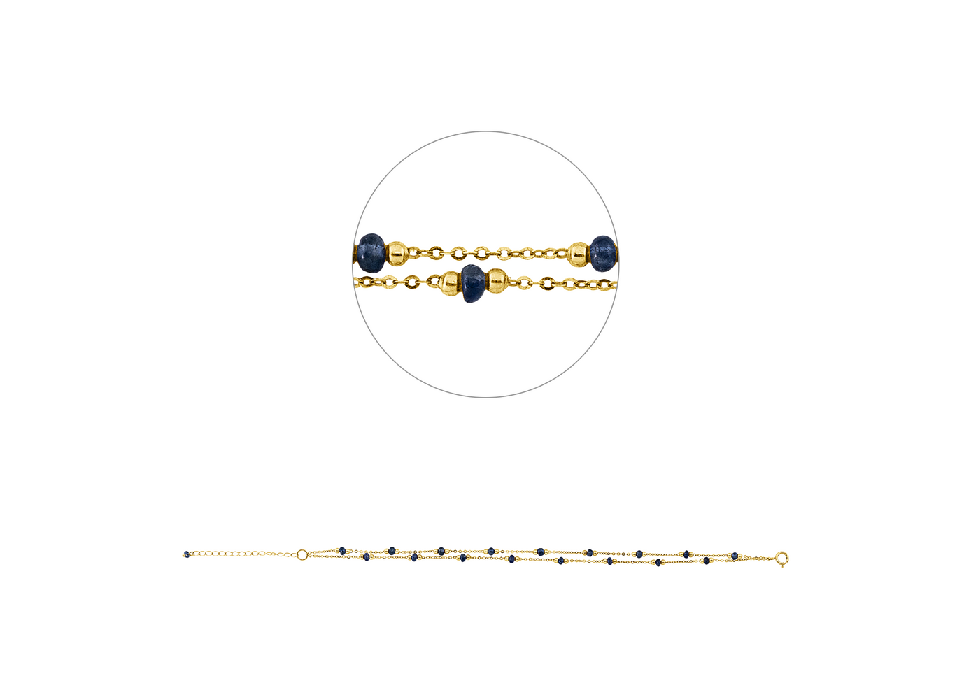 Brogle Classic sapphire bracelet