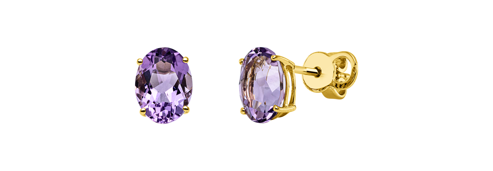 Brogle Classic Amethystohrstecker