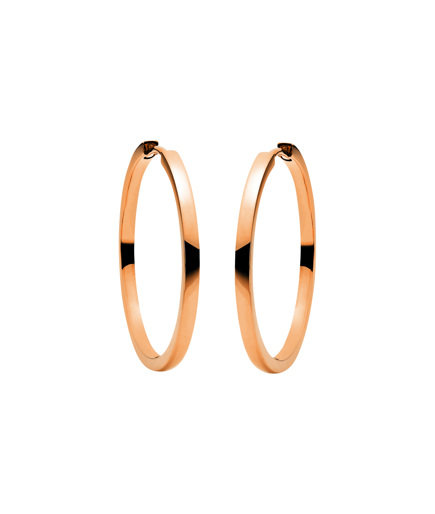 Brogle Classic gold hoop earrings Brogle Classic gold hoop earrings