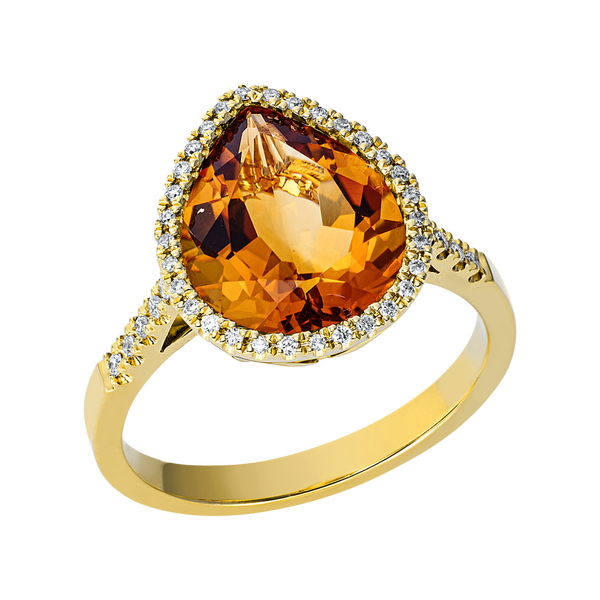 Brogle Selection Felicity citrine ring