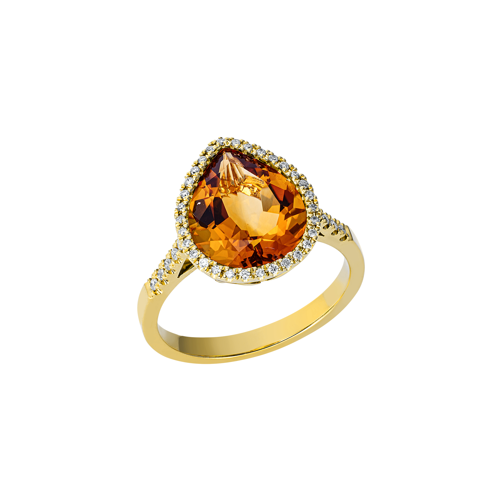 Brogle Classic citrine ring Brogle Classic citrine ring