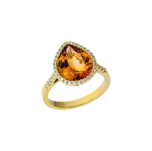 Brogle Classic citrine ring Brogle Classic citrine ring