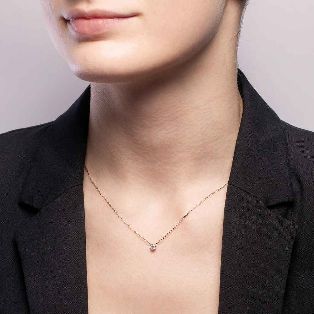 Brogle Selection necklace with pendant Sophie up to 0.25 carat