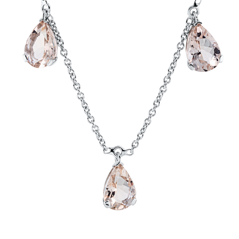 Brogle Classic Kette mit Morganitanhänger