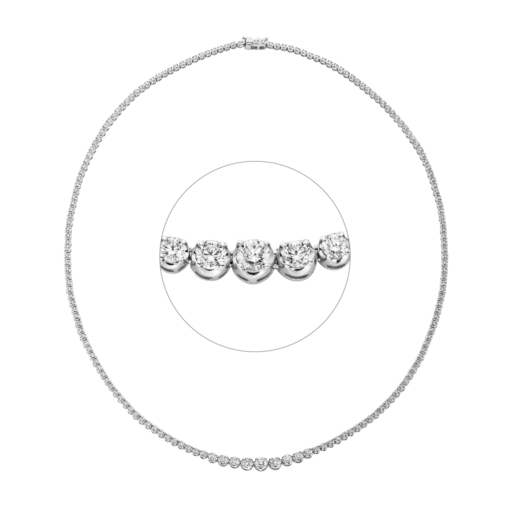 Brogle Classic tennis necklace Brogle Classic tennis necklace