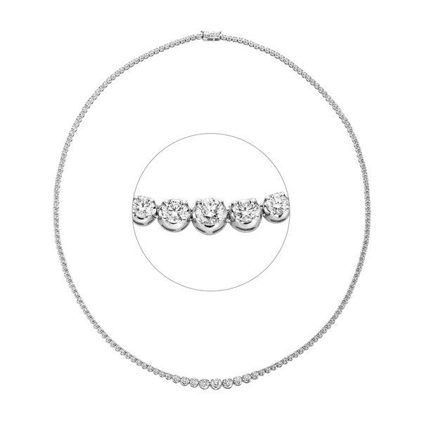Brogle Classic tennis necklace Brogle Classic tennis necklace