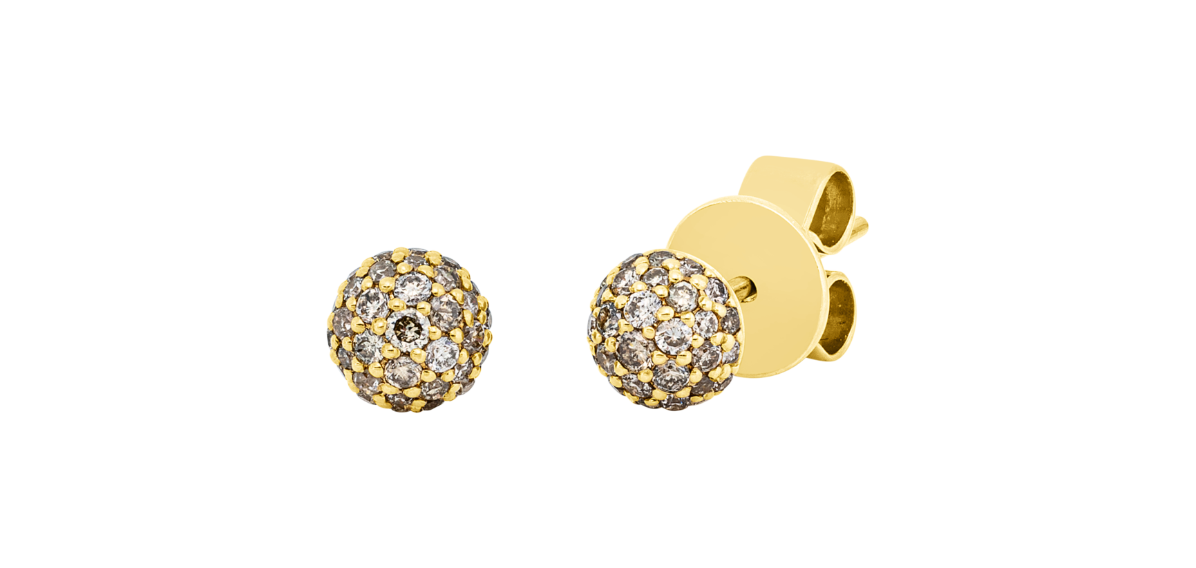 Brogle Classic diamond stud earrings