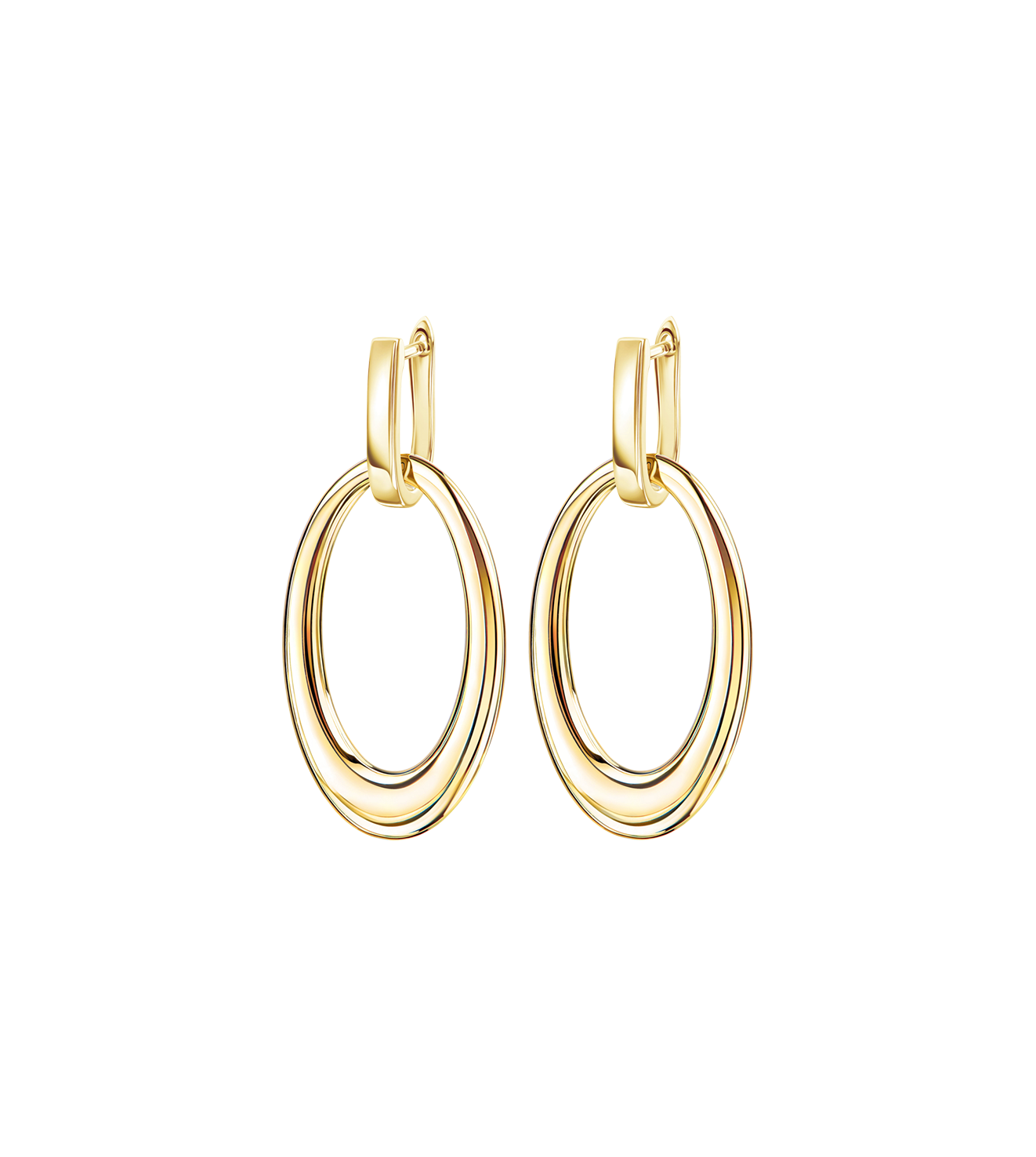 Emil Kraus Ellipse hoop earrings Emil Kraus Ellipse hoop earrings