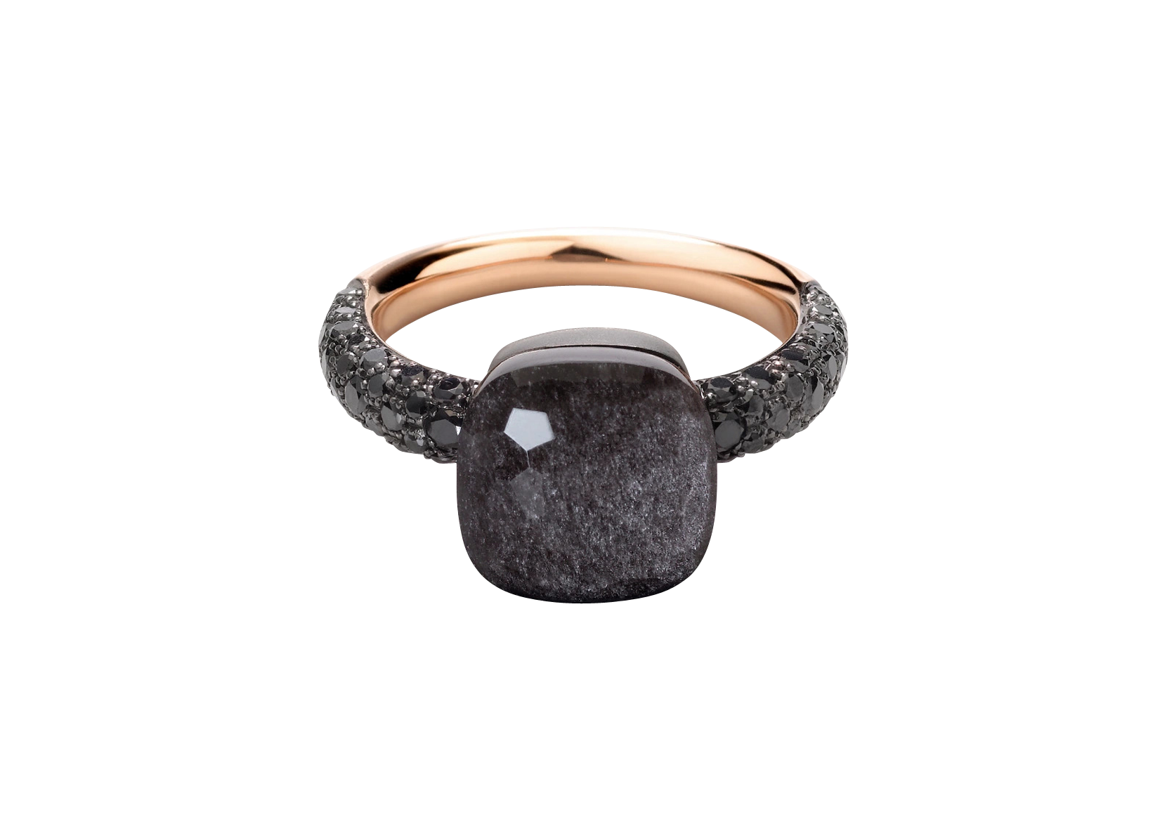 Pomellato Nudo Classic Obsidian Ring Pomellato Nudo Classic Obsidian Ring