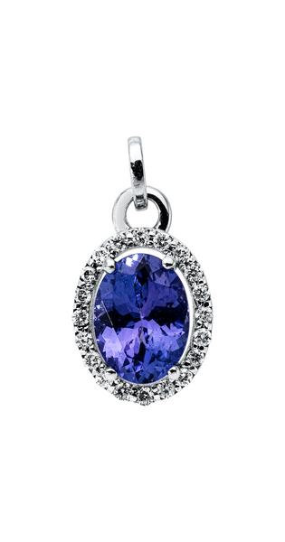 Brogle Classic tanzanite pendant Brogle Classic tanzanite pendant