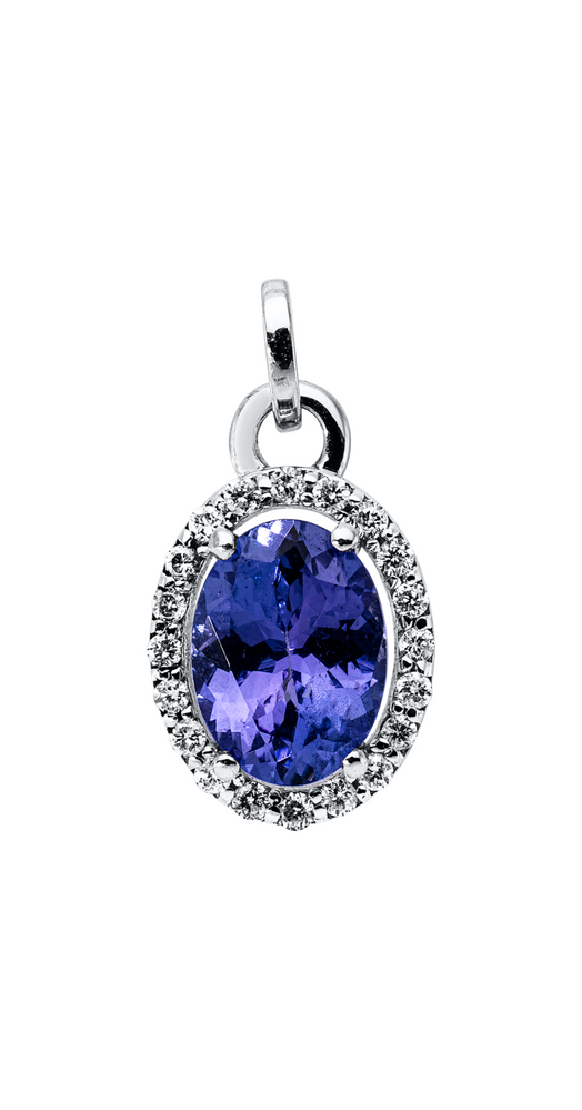 Brogle Classic tanzanite pendant Brogle Classic tanzanite pendant