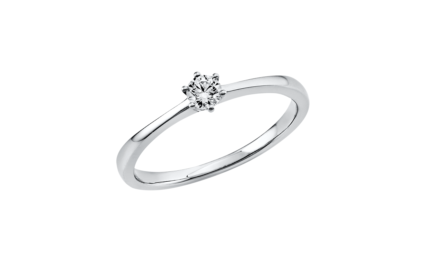 Brogle solitaire ring Luisa up to 0.25 carat