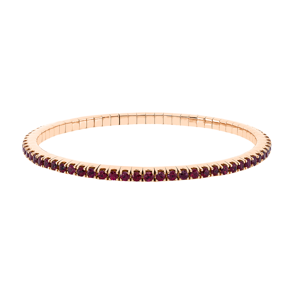 Brogle Selection ruby bracelet flexible