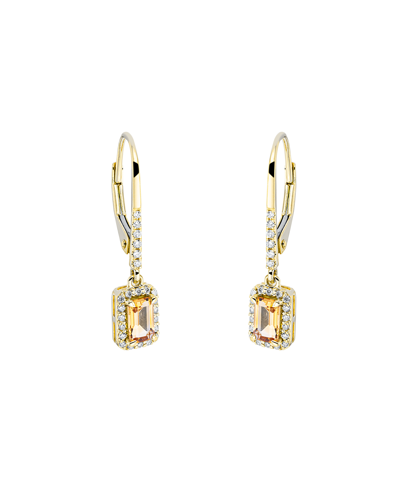 Brogle Classic Citrinohrhänger