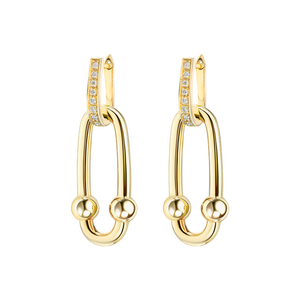 Emil Kraus Luna hoop earrings