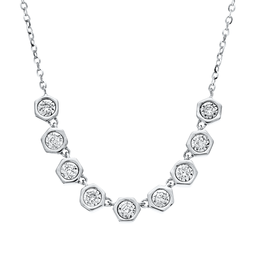 Brogle Classic Kette mit Diamantanhänger