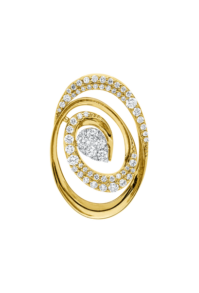 Brogle Classic Bicolor Diamantanhänger