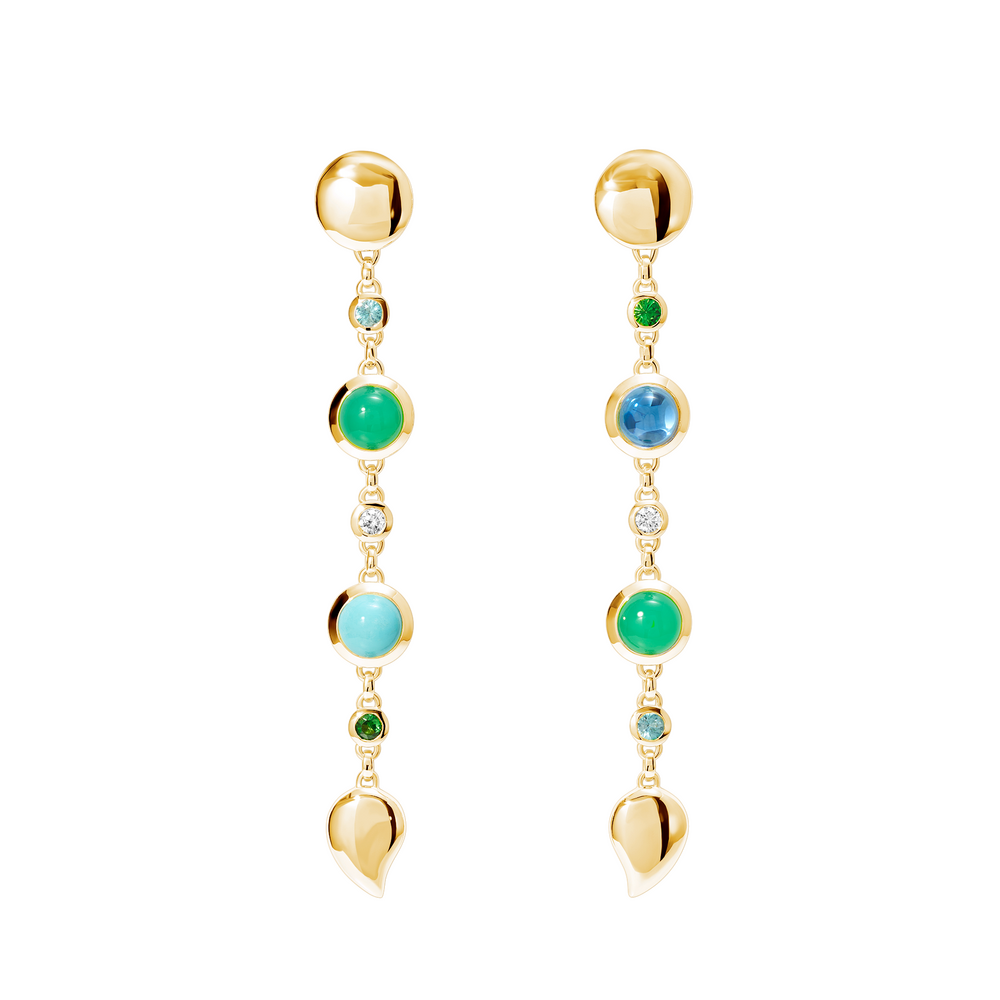 Tamara Comolli BOUTON 'Lagoon' earrings