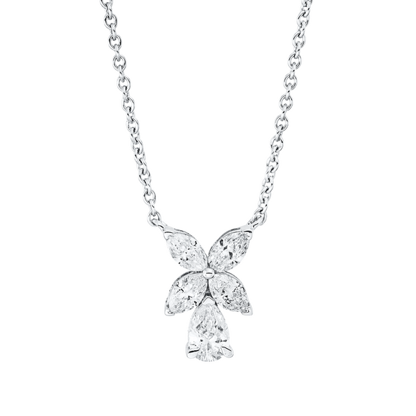 Brogle Classic necklace with diamond pendant