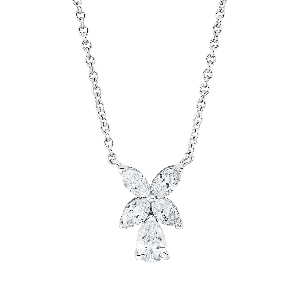 Brogle Classic necklace with diamond pendant Brogle Classic necklace with diamond pendant