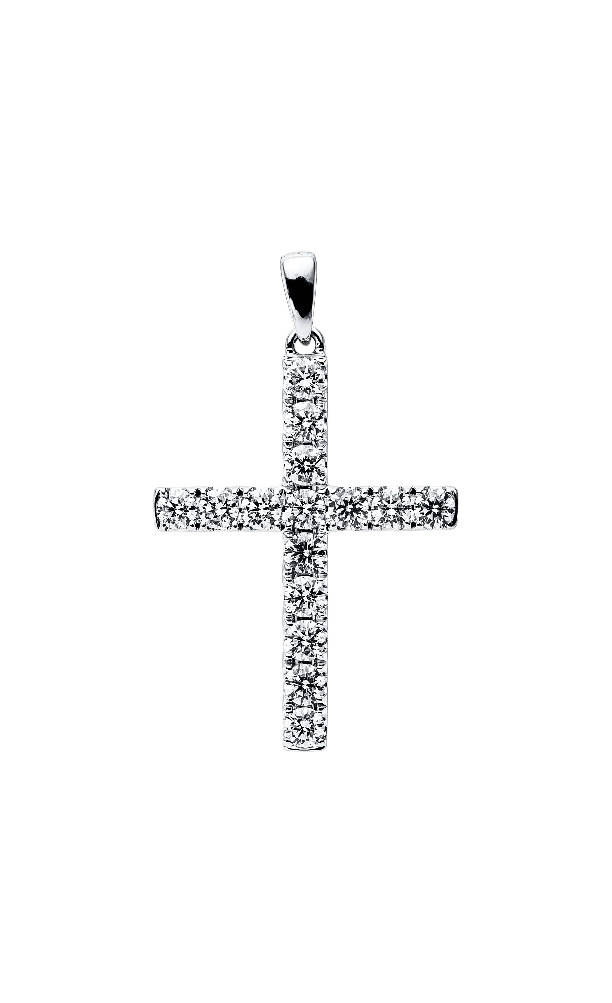 Brogle Selection Kreuzanhänger mit Diamanten